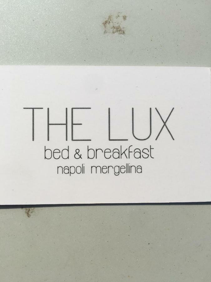 The Lux B&B Napoli Mergellina Экстерьер фото